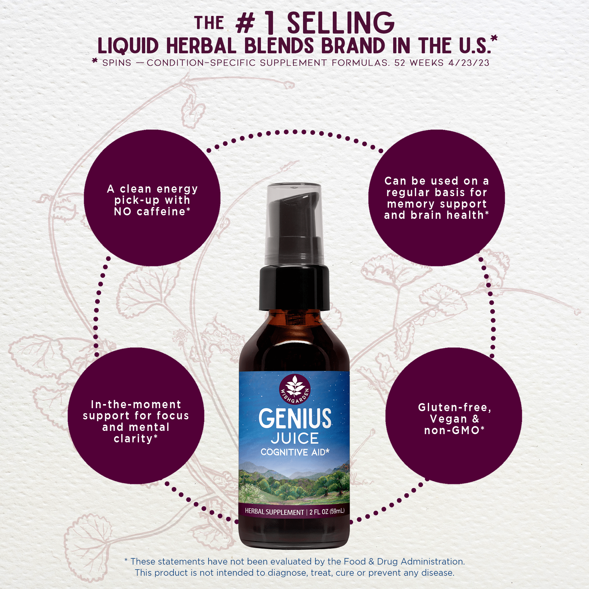 Genius Juice, Cognitive Aid