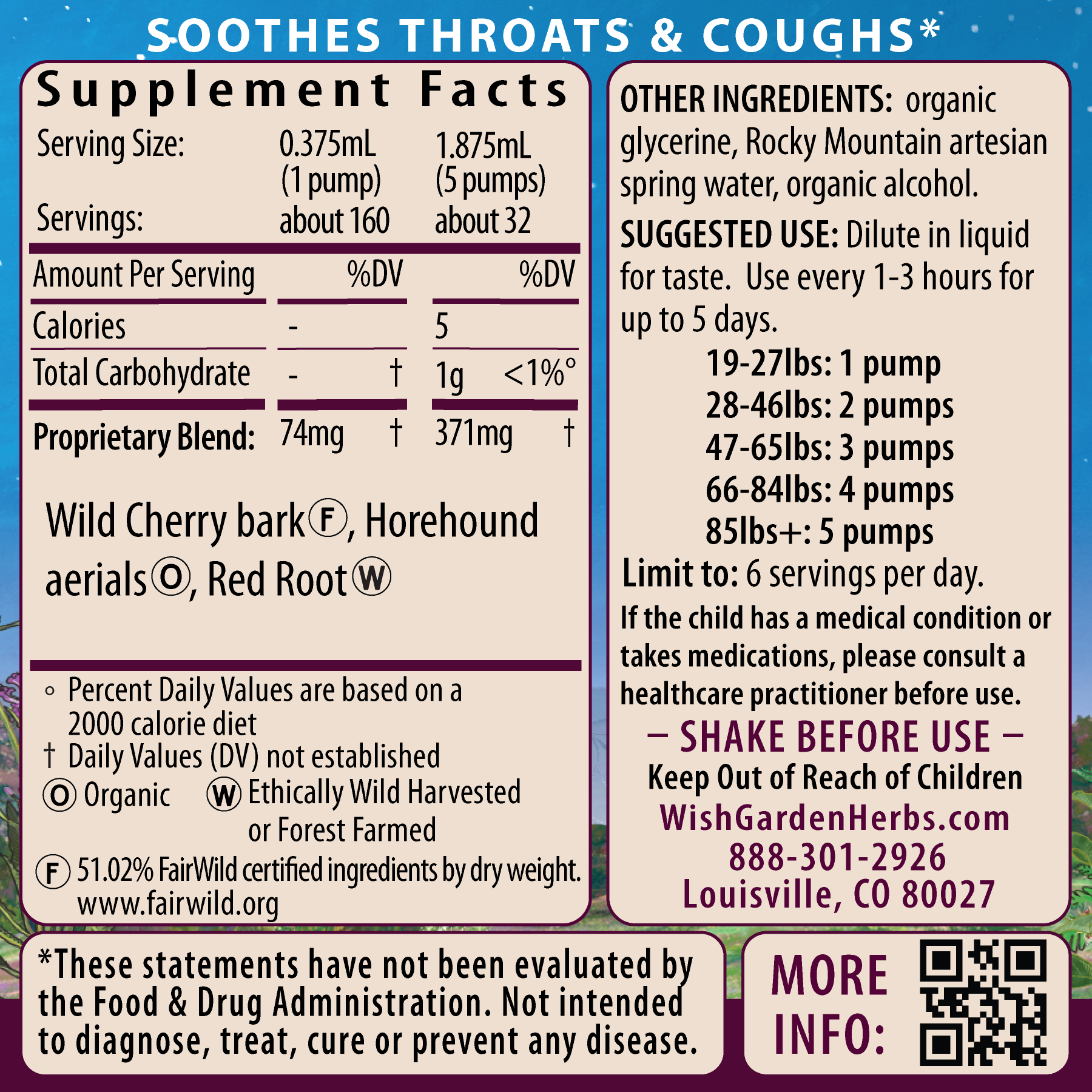 Kick-It Cough, Soothing & Quieting For Kids